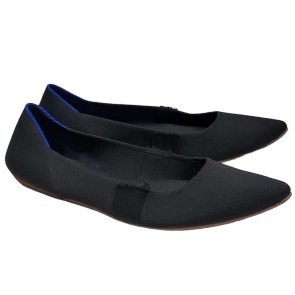 Rothy's Womens The Pointed Toe Loafer Ballet Flats shoes sz 9.5